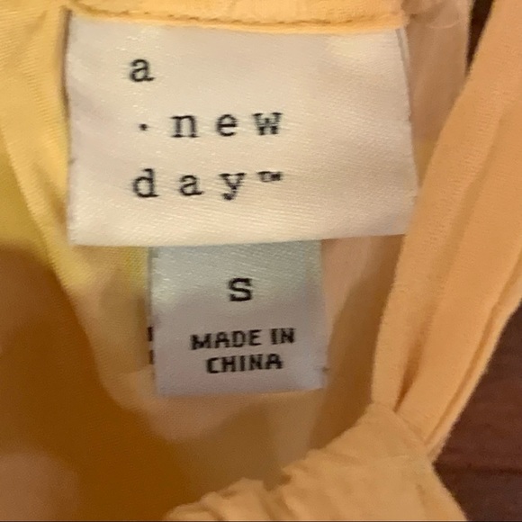 A New Day yellow halter swing dress - Picture 7 of 14